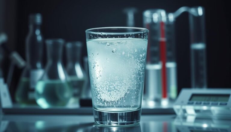Água com gás e pH