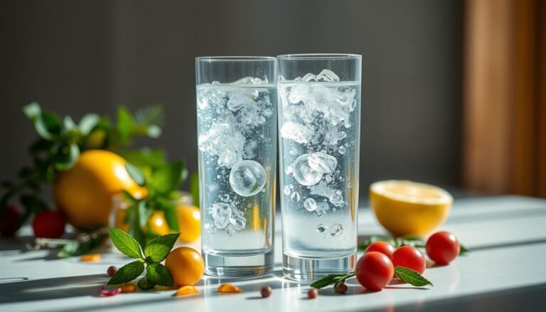 Água com gás substitui a água normal?