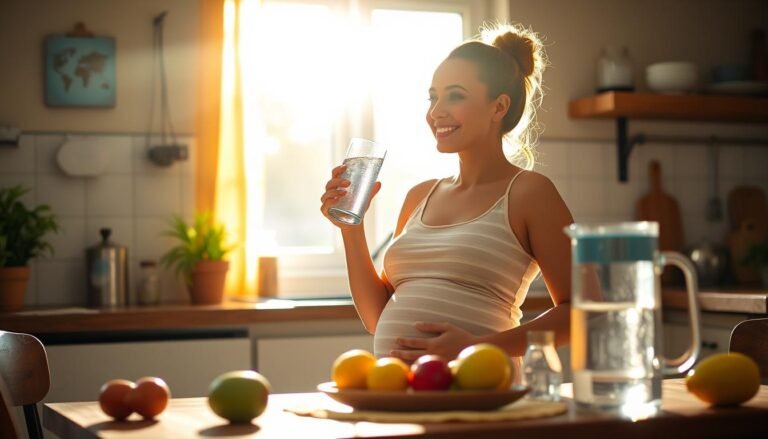 Grávida pode tomar água com gás?