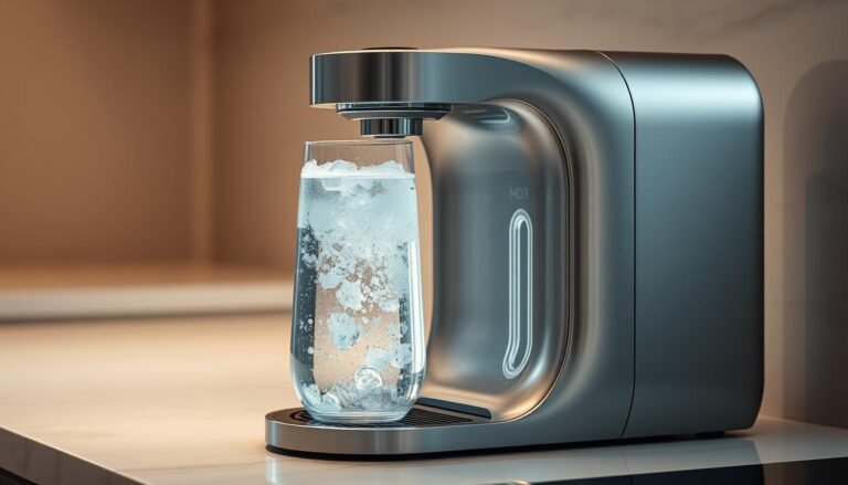 máquina de água com gás